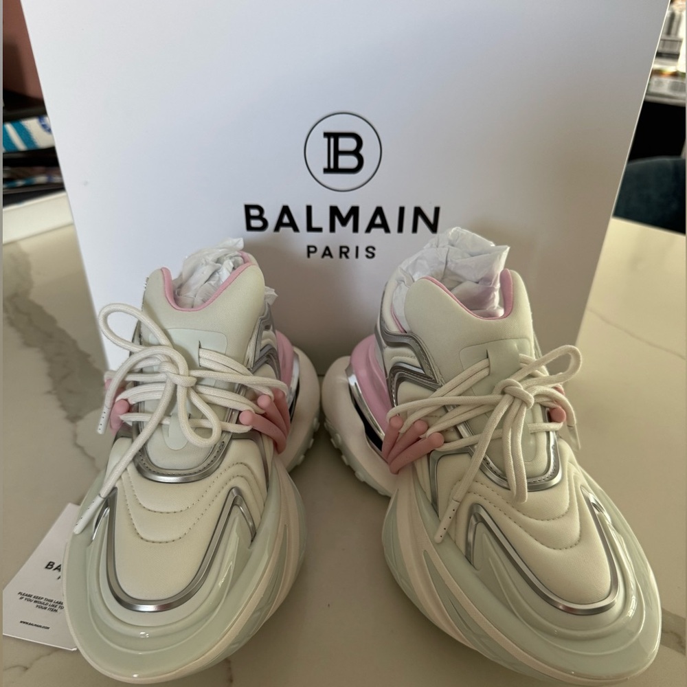Unicorn Wave sneakers in neoprene and calfskin size 5